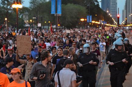 Anti-NATO Demonstration 5.23.12